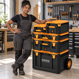 Coofix Multifunctional Tool Box Set for Workshop Tools & Equipment Storage - 27381