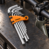 Coofix 9-Piece Extra-Long Hex Key Set - 27530