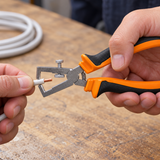 Coofix 6" Chrome-Vanadium Wire Stripper with Nickel-Plated Finish - 27944