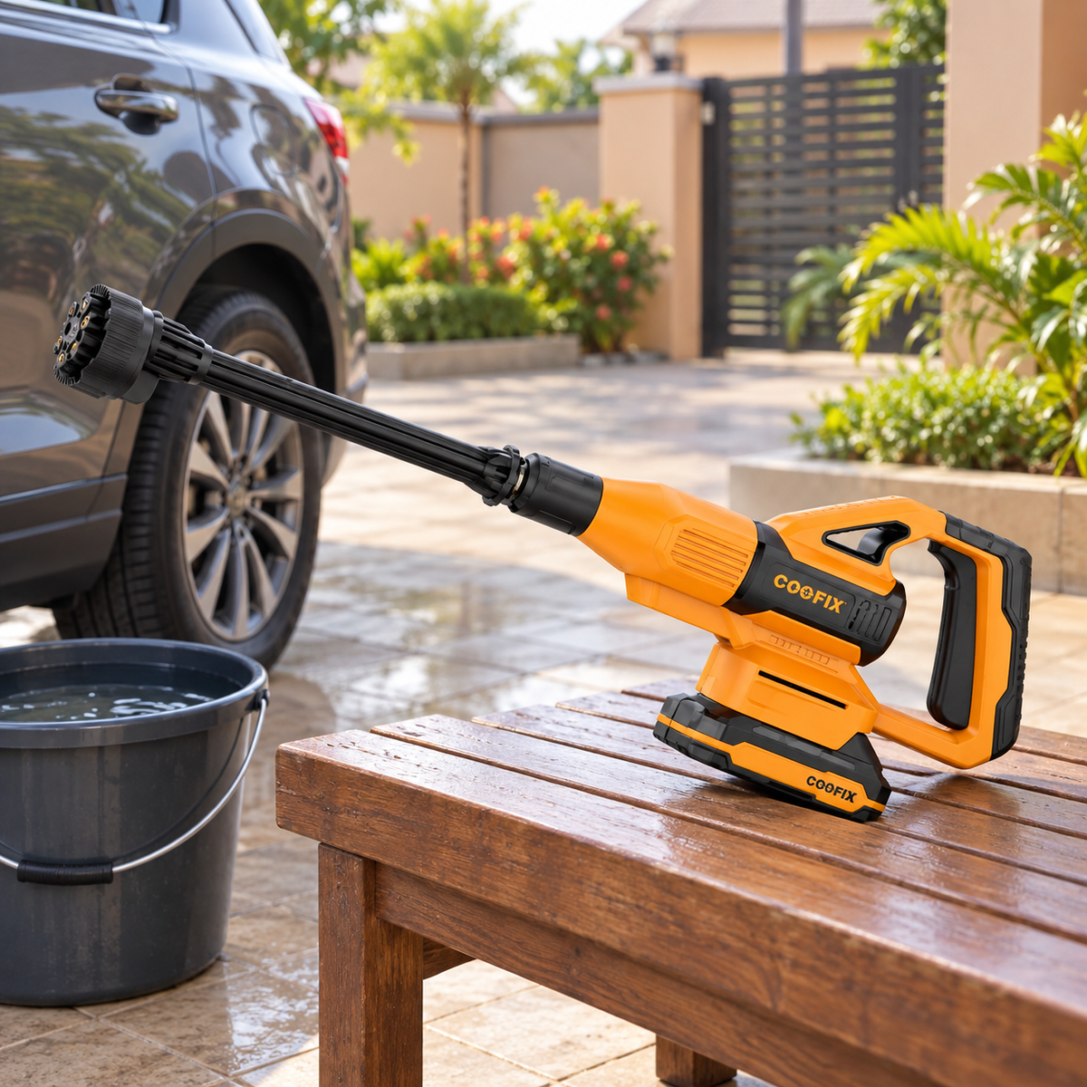 Coofix 20V Cordless Pressure Washer 13 bar without Battery & Charger - 29534
