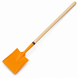 Coofix Square Head Shovel with 150cm Wooden Handle - 29523