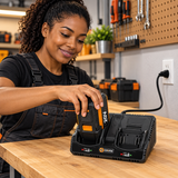 Coofix Dual-Port 2A Battery Charger - 27486
