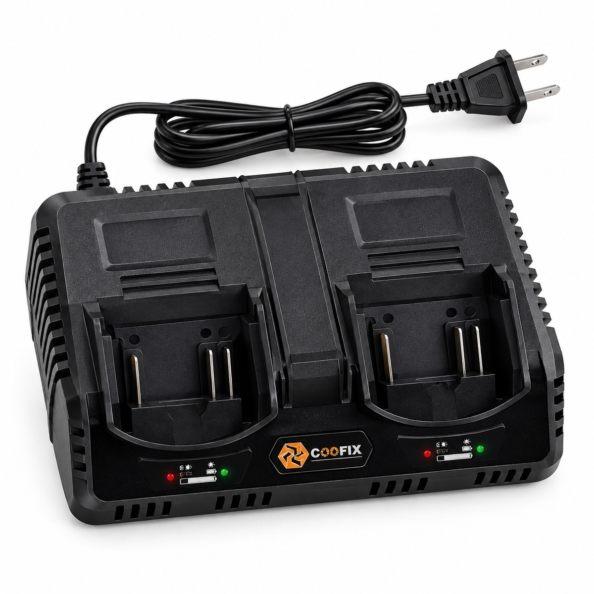 Coofix Dual-Port 2A Battery Charger - 27486