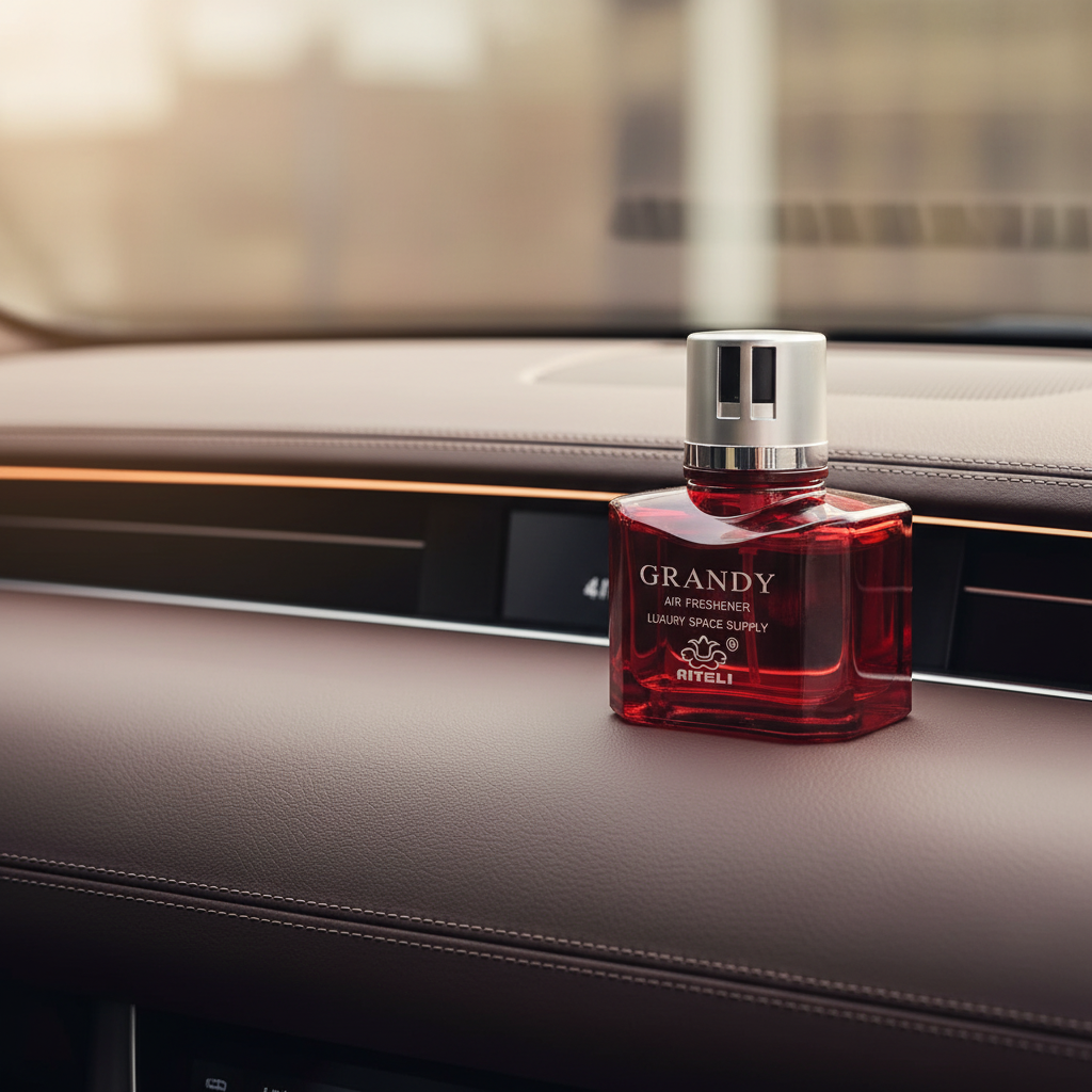 Aiteli Grandy Long-Lasting Dashboard Car Air Freshener with Decorative Diffuser Bottle - DA-096