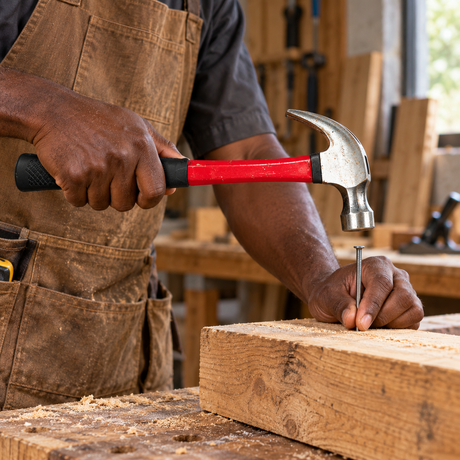 Tera Claw Hammer with Textured Grip | 8oz & 24oz