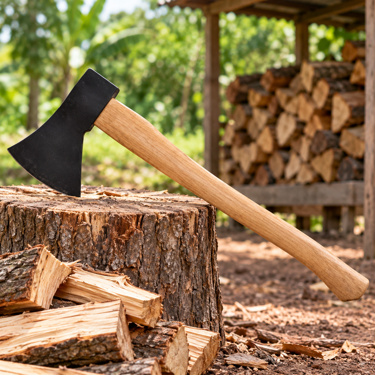Tera Axe with Wooden Handle | 600g, 1250g, 1750g & 2000g