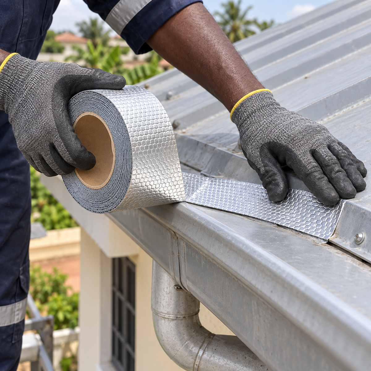 Tera 5m Aluminium Butyl Waterproofing Tape | 5cm & 10cm