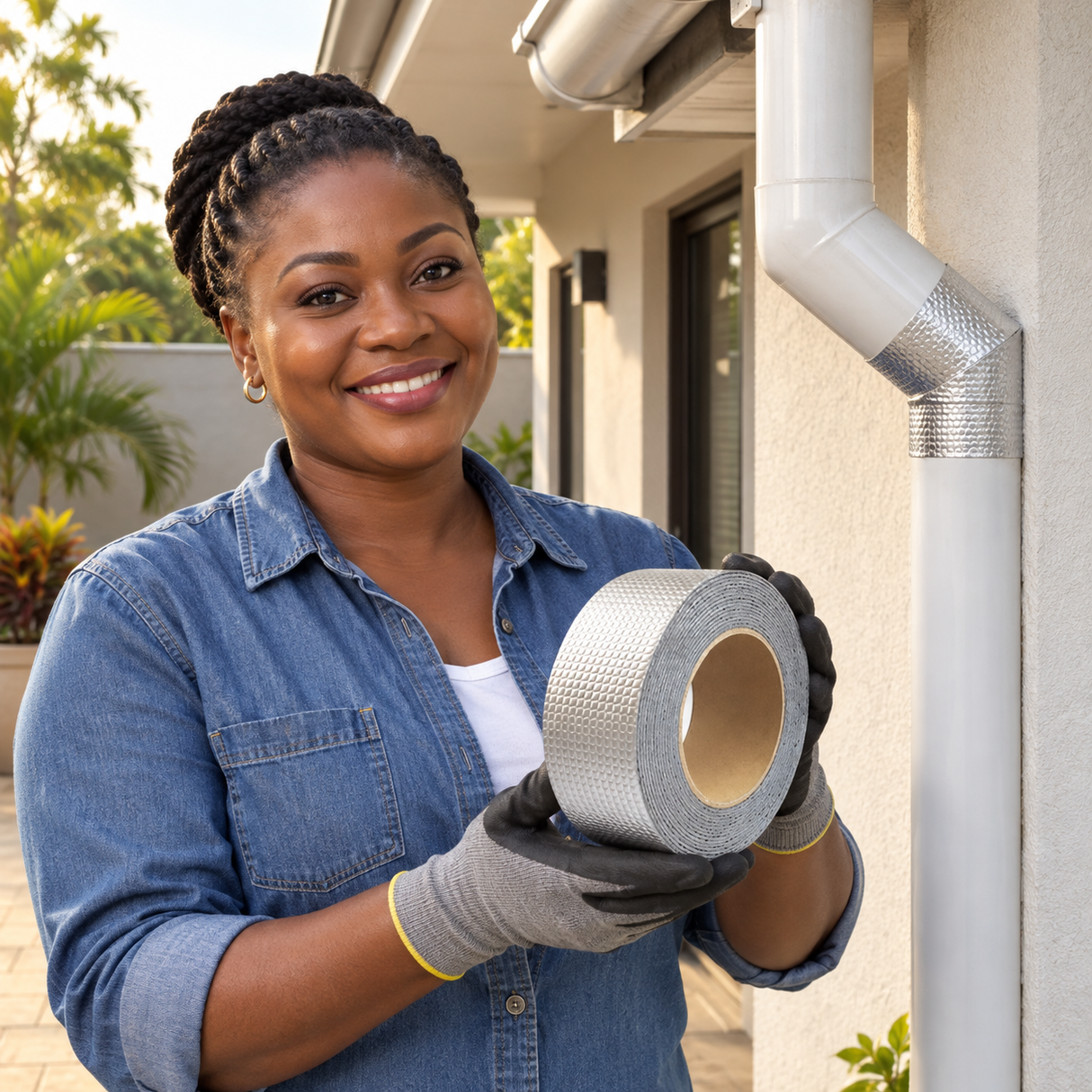 Tera 5m Aluminium Butyl Waterproofing Tape | 5cm & 10cm