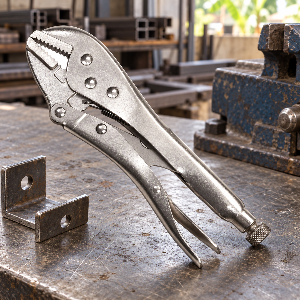 Tera 10" Locking Pliers with Adjustment Screw - H011841
