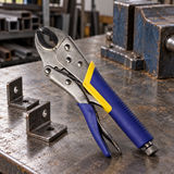 Tera 10" Curved-Jaw Locking Pliers with Comfort Grips - H0118110