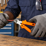 Tera Side-Cutting Pliers with Orange Comfort Grip Handles | 6" & 7.5"
