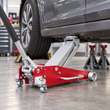 Tera 3-Ton Aluminium & Steel Low-Profile Trolley Jack - H160504