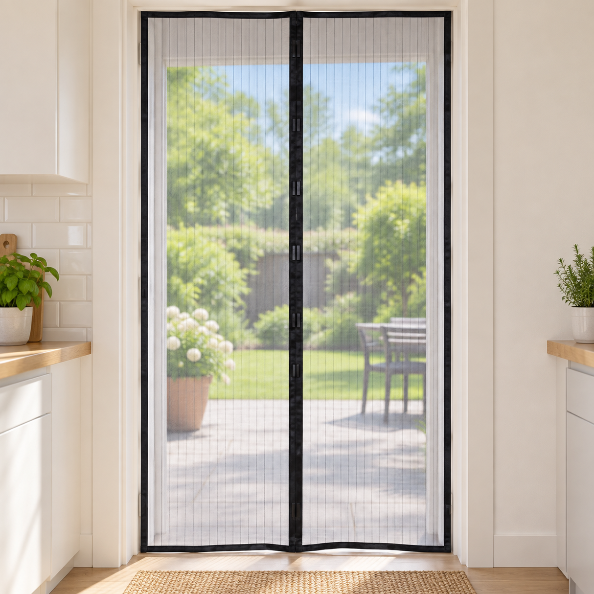 Tera Magnetic Insect Screen Door Mesh 210 x 100cm - MAG-MESH