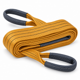 Tera WS Series Heavy-Duty Flat Webbing Lifting Sling with Reinforced Eyes | 3T-12T