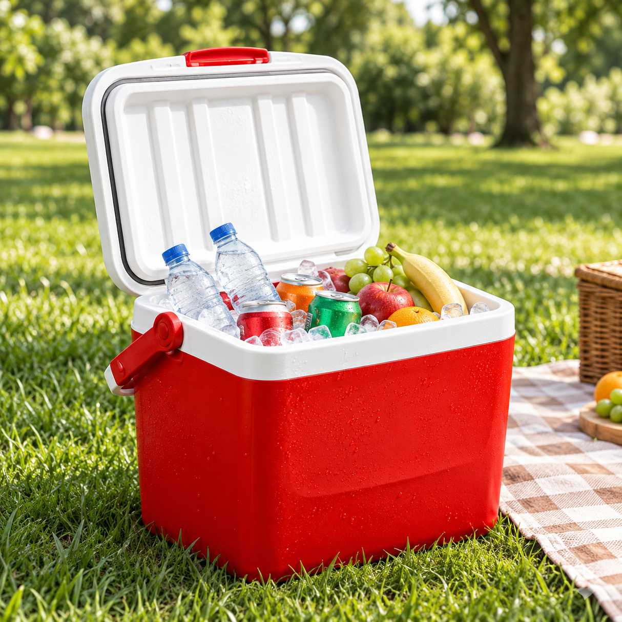 Decakila 26L Insulated Cooler Box with 72-Hour Cooling Retention - KMFG036R