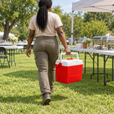 Decakila 26L Insulated Cooler Box with 72-Hour Cooling Retention - KMFG036R