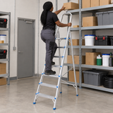 Tera LJG30 Series Single-Sided Aluminium Platform Step Ladder | 5-9 Steps