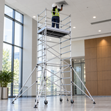 Tera AOB11-10 Mobile Aluminium Scaffolding Tower System 11m - AOB11-10