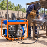 Wadfow 5.2kW Diesel Welder Generator with 60-220A Welding Output - WDGWA220