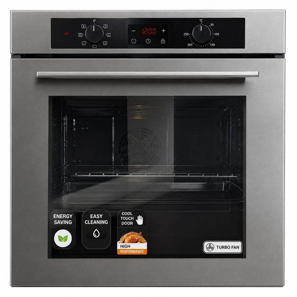 Luxell 88L Digital Built-In Electric Oven with Convection & Turbo Fan - A68-SGF3