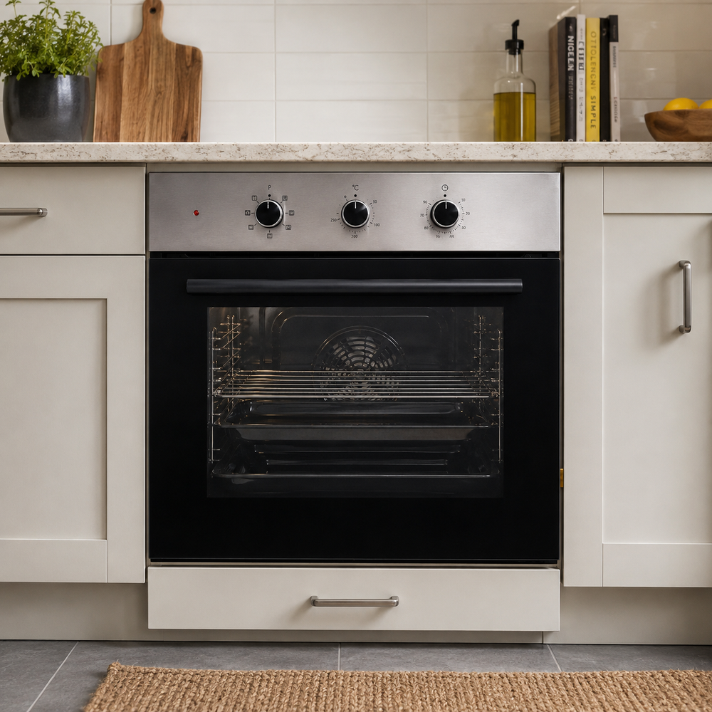 Kumtel 60cm Built-In Electric Oven with Convection & 8 Cooking Programs - B66-SF2