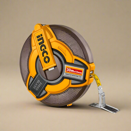 Ingco 30mx15mm Fiberglass Measuring Tape - HFMT1830
