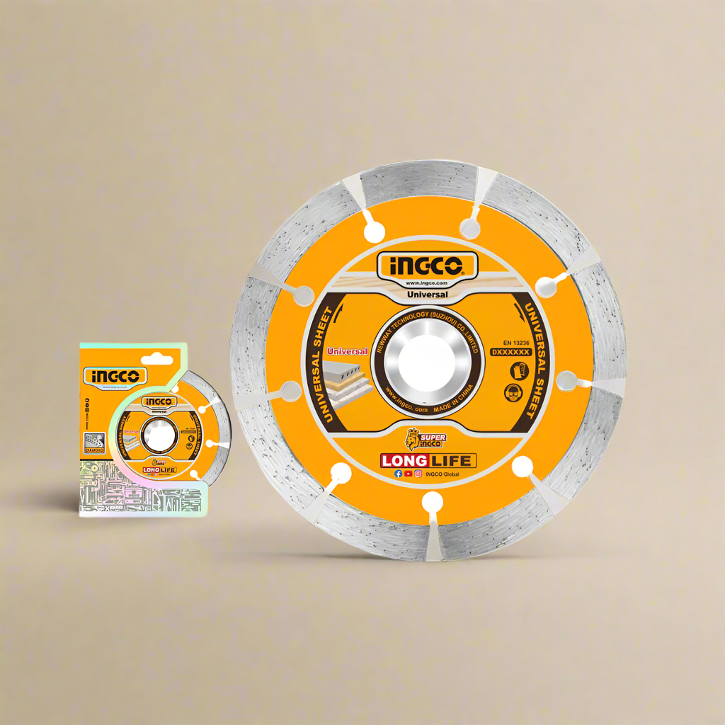 Ingco 115(4-1/2")X22.2mm Dry Diamond Disc - DMD011152
