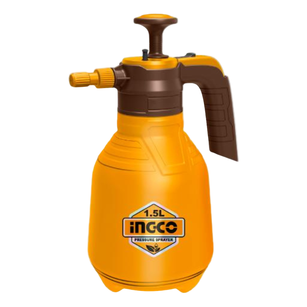Ingco 1.5L Manual Pressure Sprayer With Adjustable Nozzle – HSPP201502