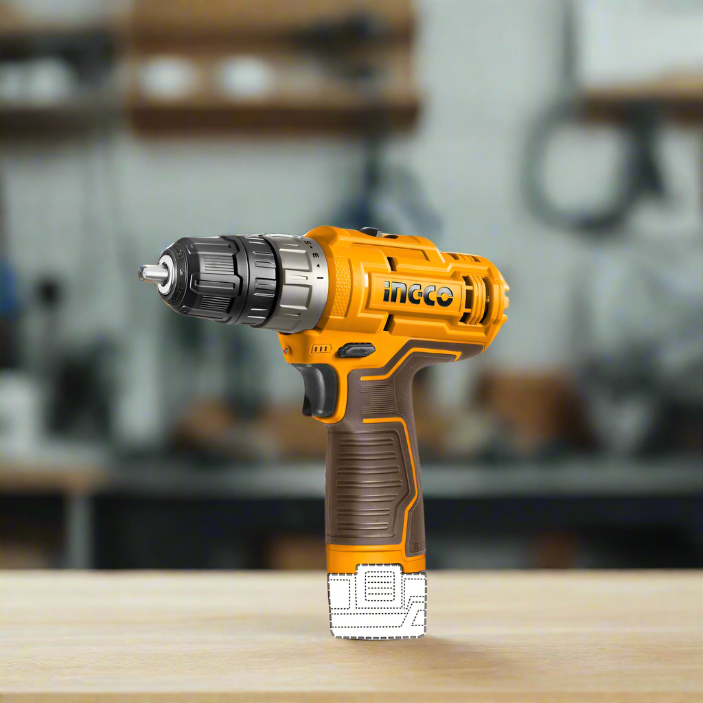 Ingco 12V Lithium-Ion Cordless Impact Drill - CIDLI12206
