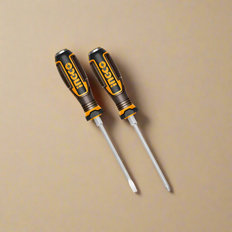 Ingco 2 Pieces Go-Through Screwdriver Set - HGTST0208