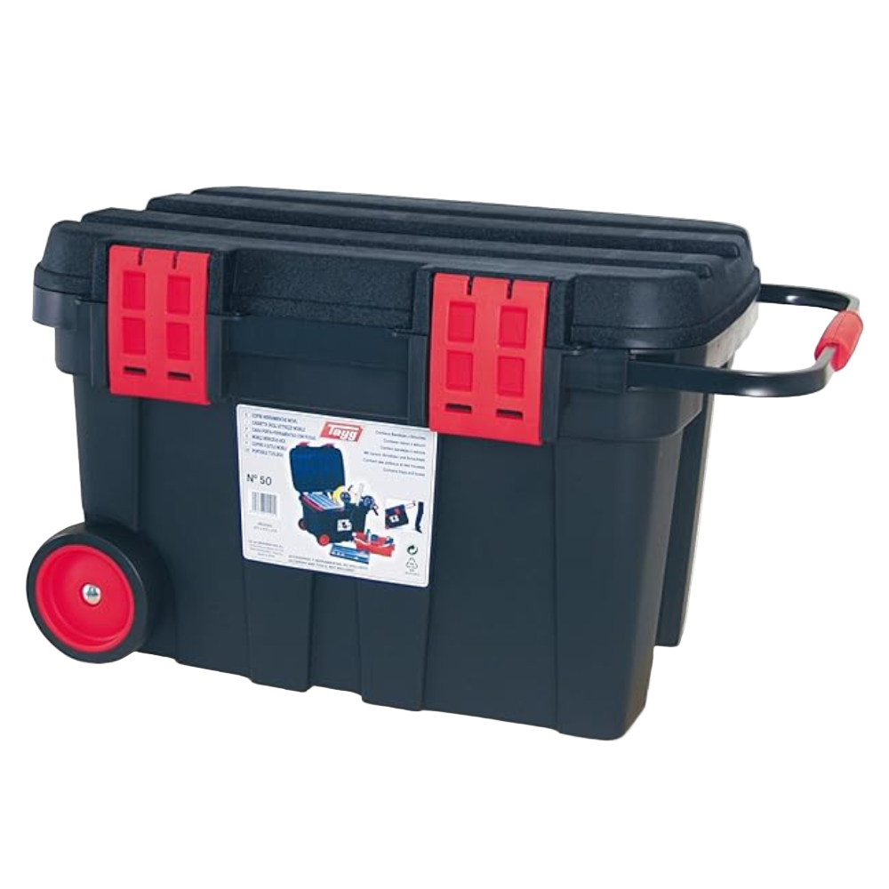 Tayg Black Mobile Tool Chest N.54 With Trolley Trail Box - 154003