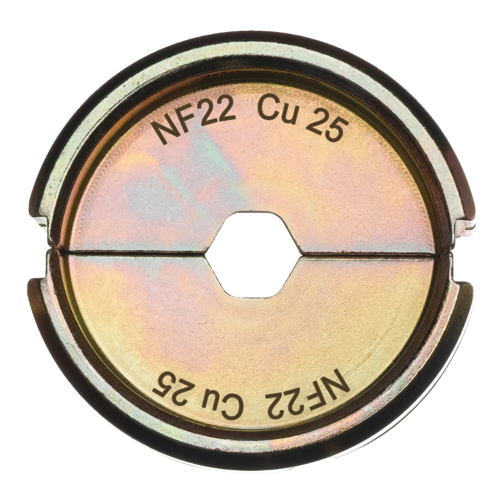 Milwaukee Crimp Die NF22 CU 25 - 4932451734