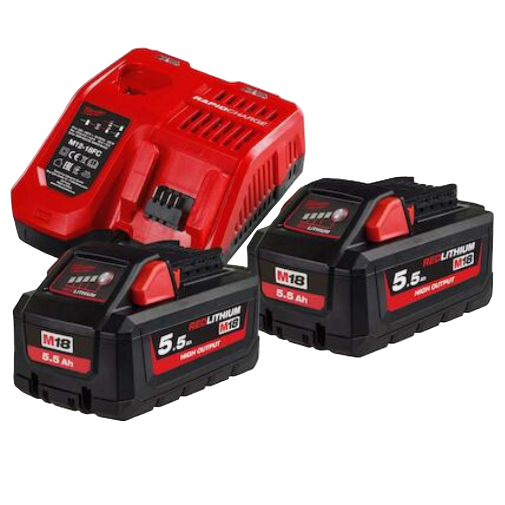 Milwaukee M18™ 5.5Ah High Output NRG Battery Pack - M18HNRG-552