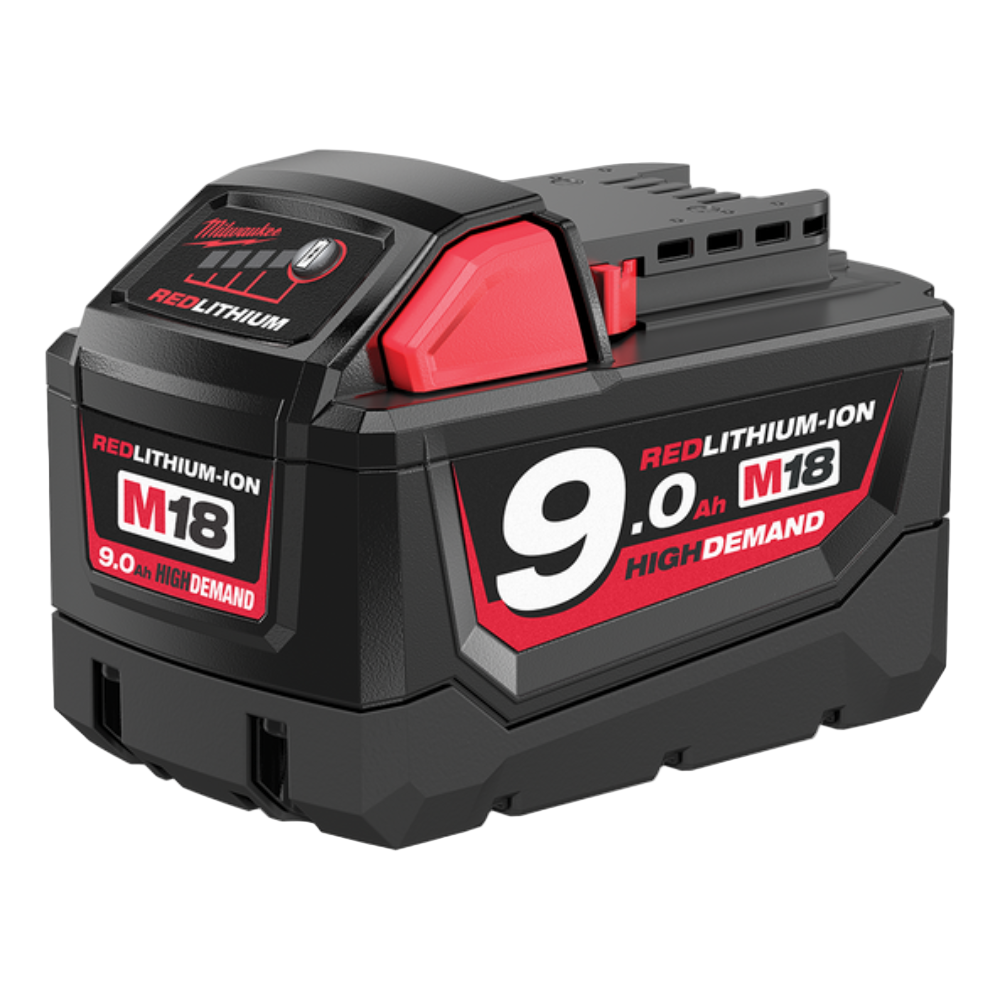 Milwaukee M18™  18V 9.0Ah Redlithium High Demand Battery - M18B9