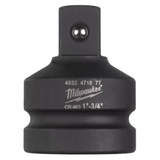 Milwaukee 1 To 3/4'' Shockwave Impact Duty Socket Adaptor - 4932471677