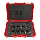 Milwaukee 11 Pieces 1/2" Shockwave Impact Duty Socket Set - 4932478290