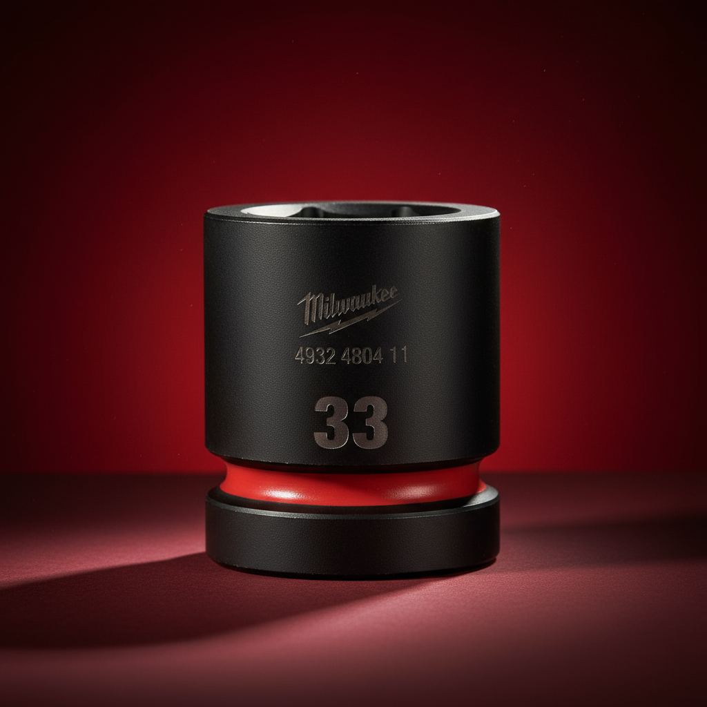 Milwaukee 33mm (1") Shockwave Impact Drive Socket - 4932480411