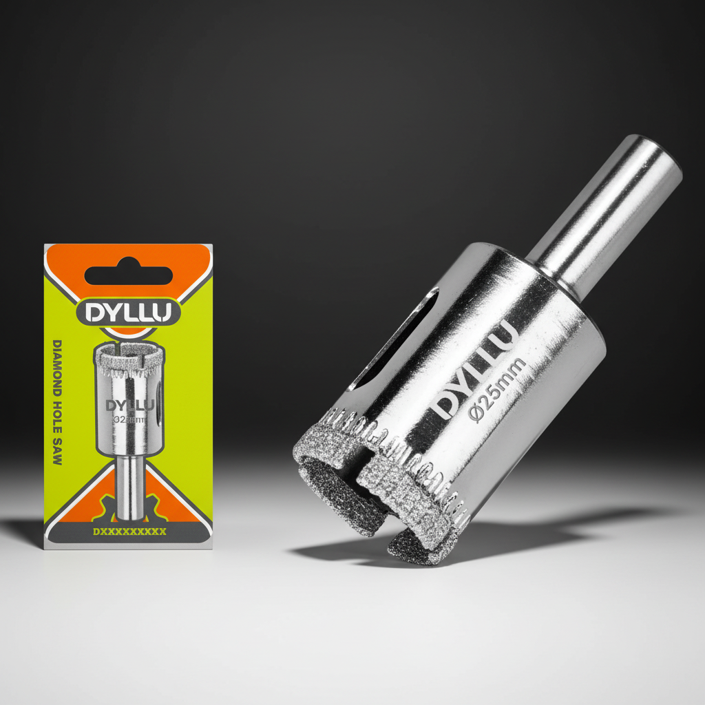 Dyllu 25mm Diamond Hole Saw - DTKJ7625