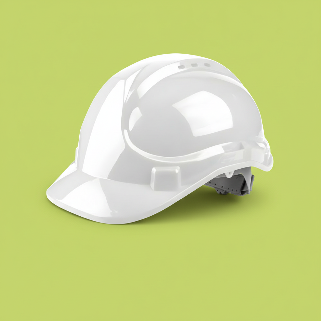 Dyllu White Safety Helmet - DTSH1303