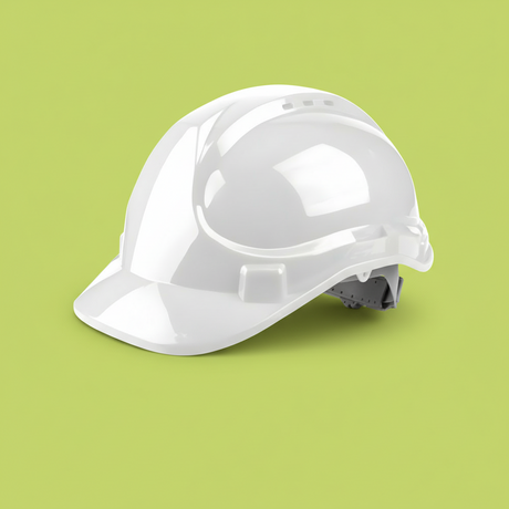 Dyllu White Safety Helmet - DTSH1303