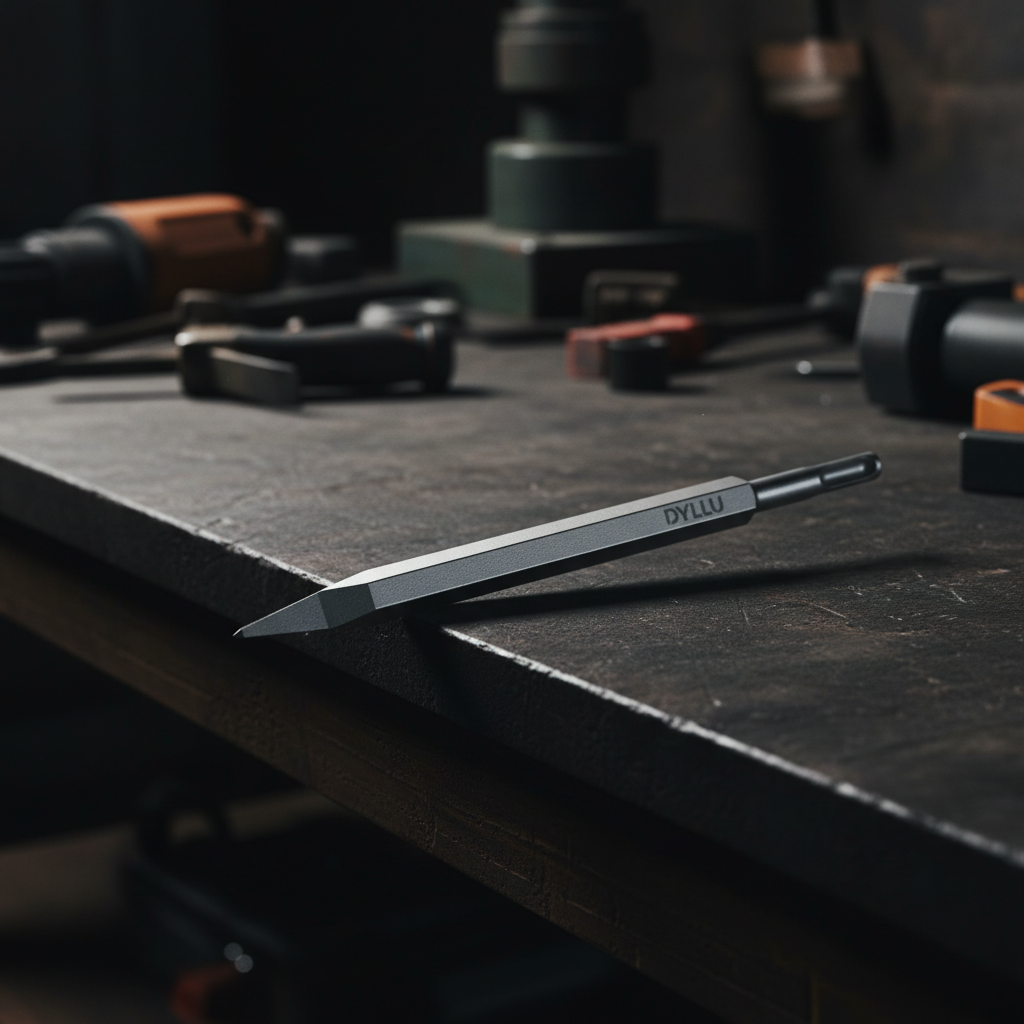 Dyllu SDS Plus Pointed Chisel 14X250mm - DTGZ1201