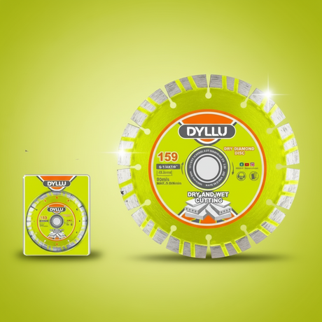 Dyllu 159mm(6-1/4")x22.2mm Dry Diamond Disc - DTDC1K07