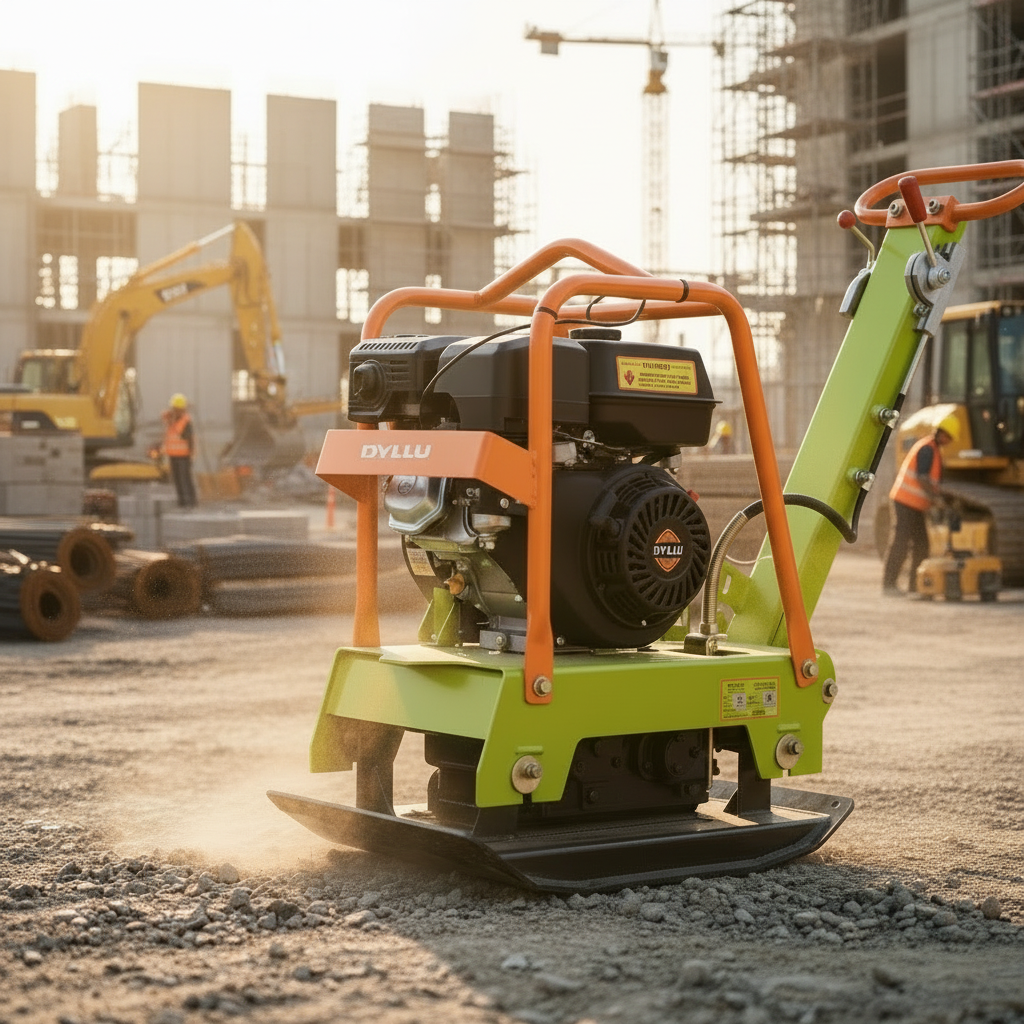 Dyllu 160kg Gasoline Reversible Plate Compactor 6.0kW(9.0HP) - DTPA2A160