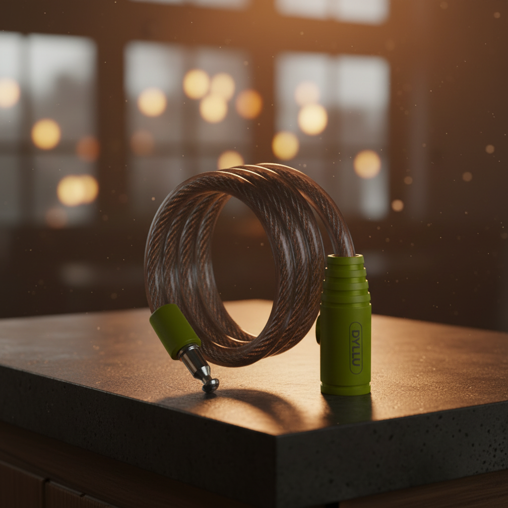 Dyllu 12x1200mm Bicycle Cable Lock - DTBK1112