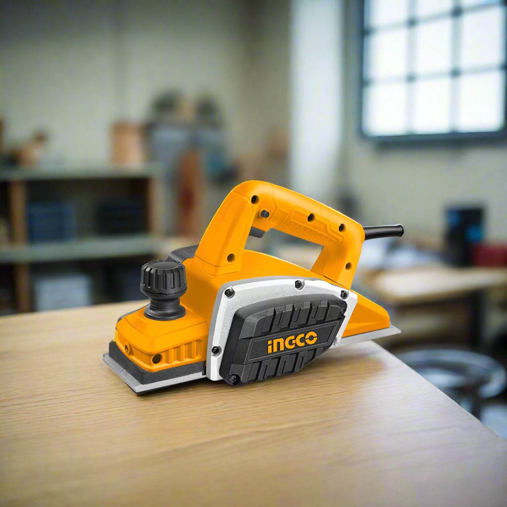 Ingco 550W Electric Planer with Heavy-Duty Aluminum Base – PL5508