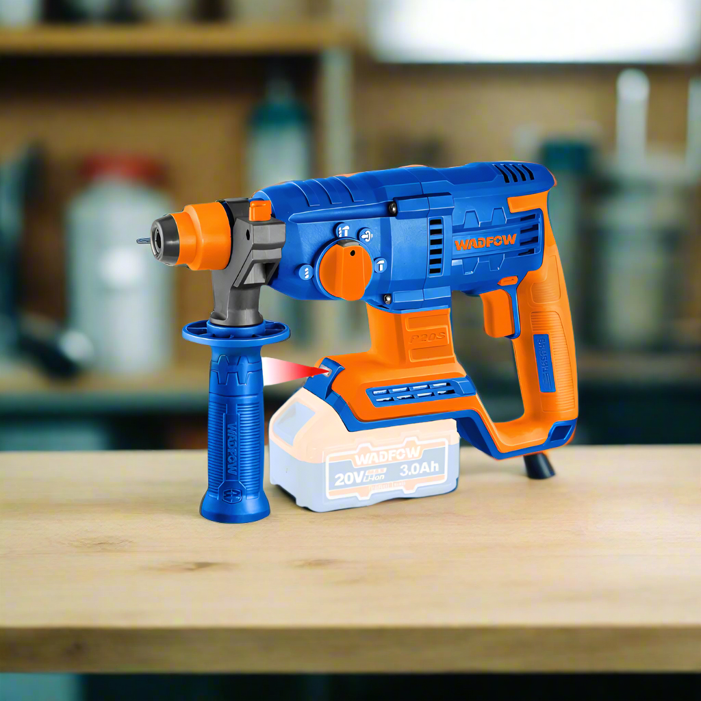 Wadfow 20V Lithium-ion Cordless Rotary Hammer - WLM1B262