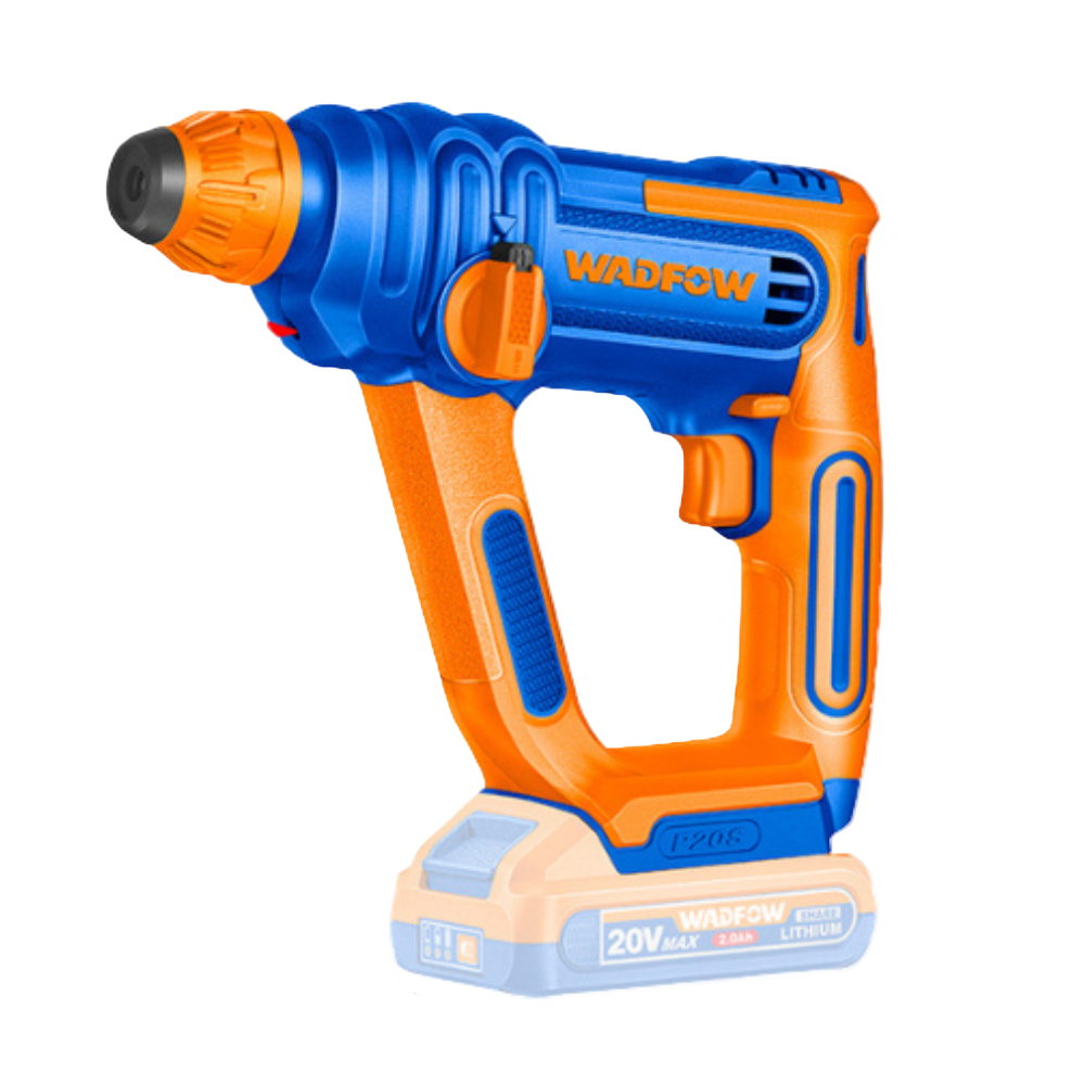 Wadfow 20V Lithium-ion Cordless Rotary Hammer - WLM1B162