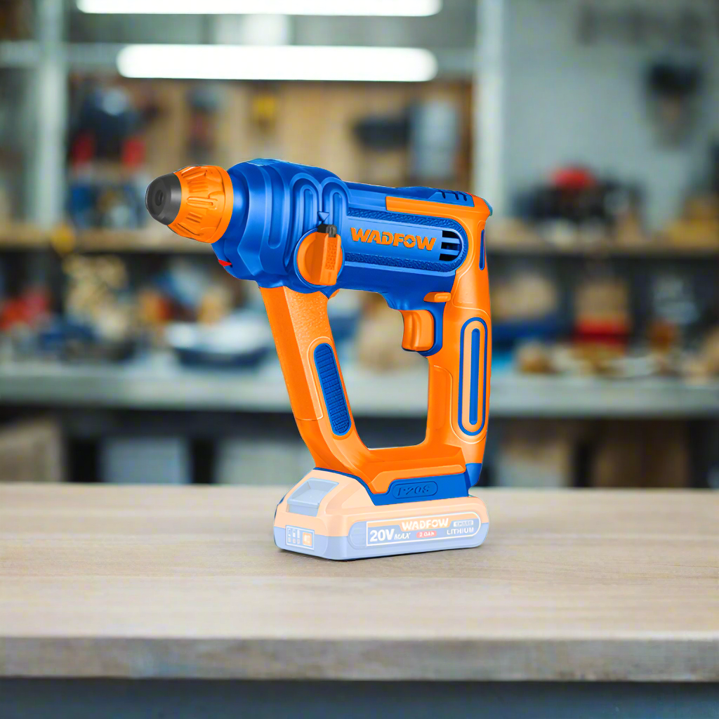 Wadfow 20V Lithium-ion Cordless Rotary Hammer - WLM1B162