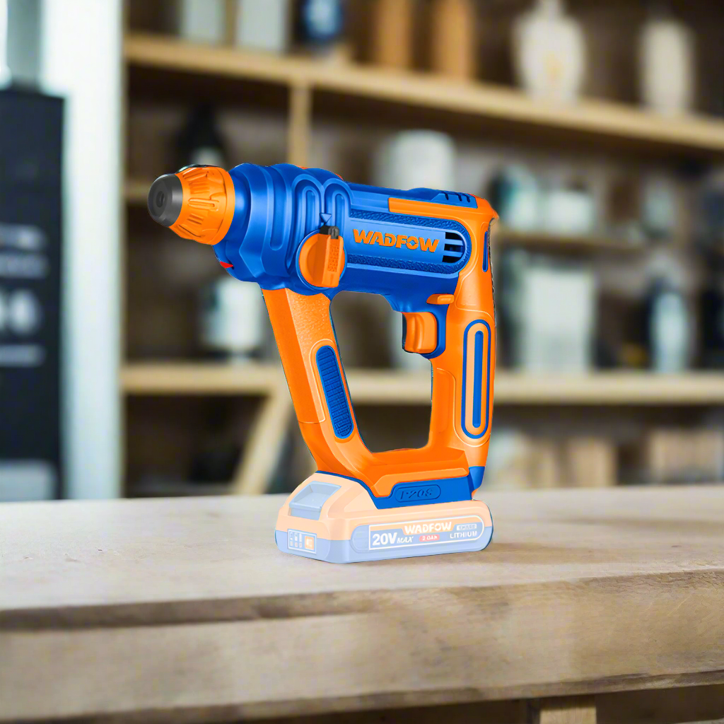 Wadfow 20V Lithium-ion Cordless Rotary Hammer - WLM1B162