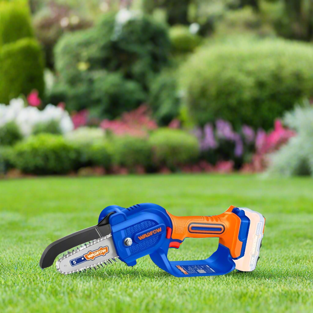 Wadfow 20V Lithium-Ion Cordless Pruner Saw with 5" Bar – WCLP556